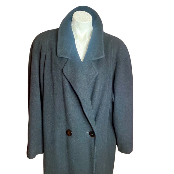 VTG Saks Fifth Avenue Cashmere Regency Collection Men’s Unisex top coat trench - Picture 4 of 14